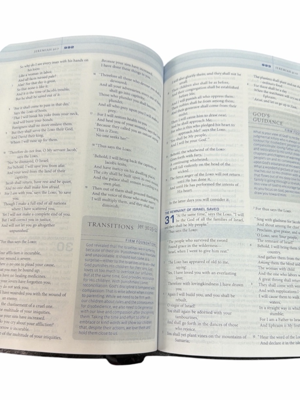 Family Foundations Study Bible New King James Version Black Bonded Leather - Picture 4 of 8